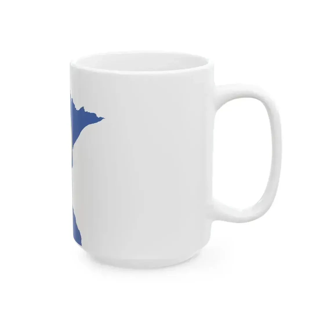 Flag map of Minnesota 1983-2024 (United States) White Coffee Mug - Go Mug Yourself