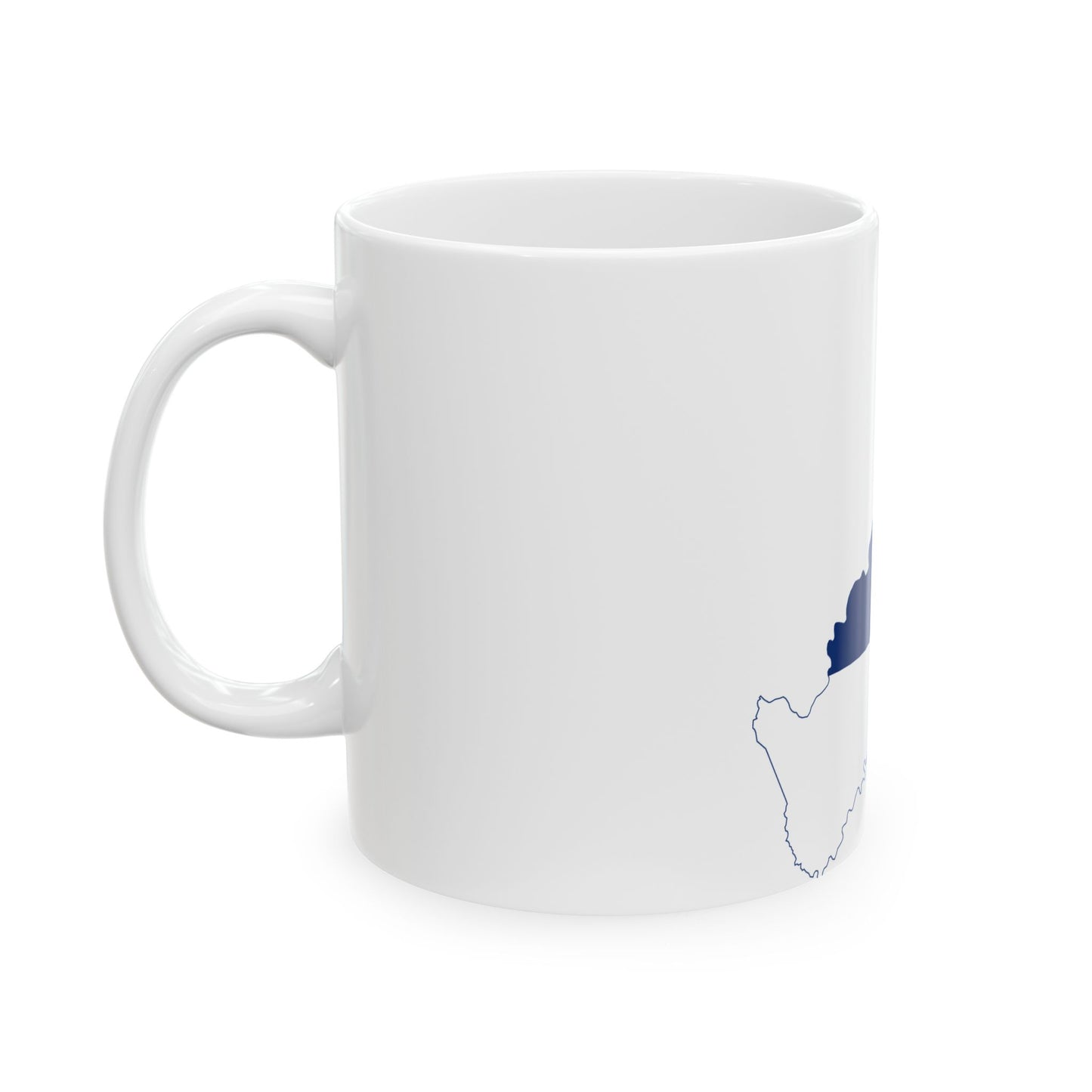Flag-map of Misiones Province (Argentina) White Coffee Mug-Go Mug Yourself
