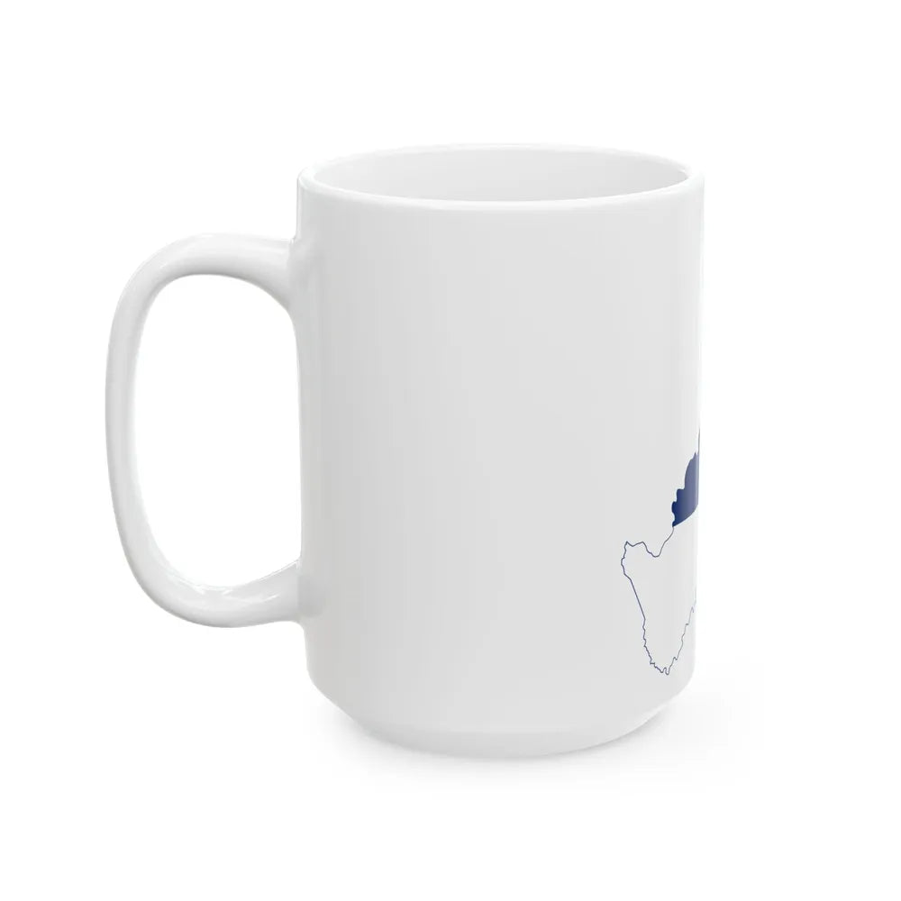 Flag-map of Misiones Province (Argentina) White Coffee Mug - Go Mug Yourself