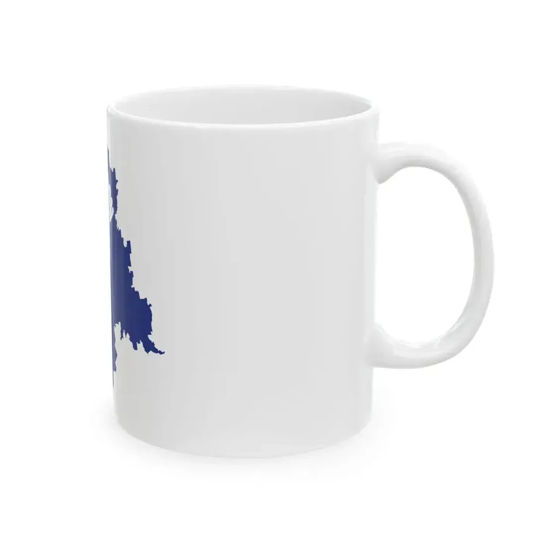 Flag-map of Moldova CIS (Moldova) White Coffee Mug - Go Mug Yourself