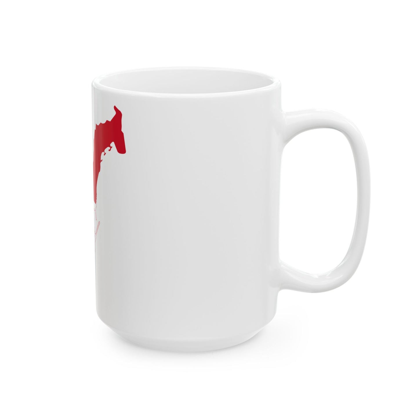 Flag-map of Monaco2 (Monaco) White Coffee Mug-Go Mug Yourself