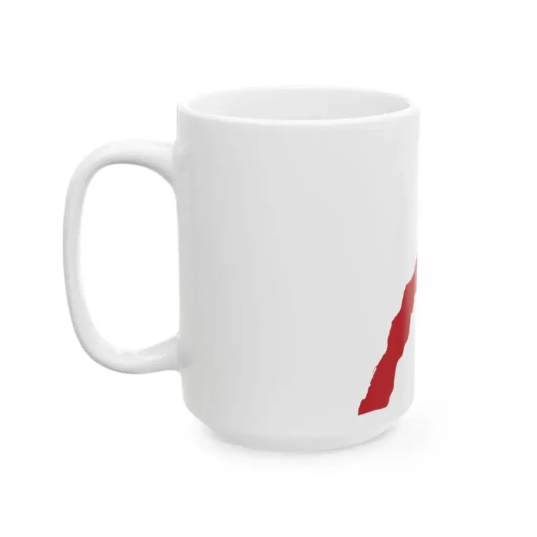Flag map of Morocco de facto (Morocco) White Coffee Mug - Go Mug Yourself