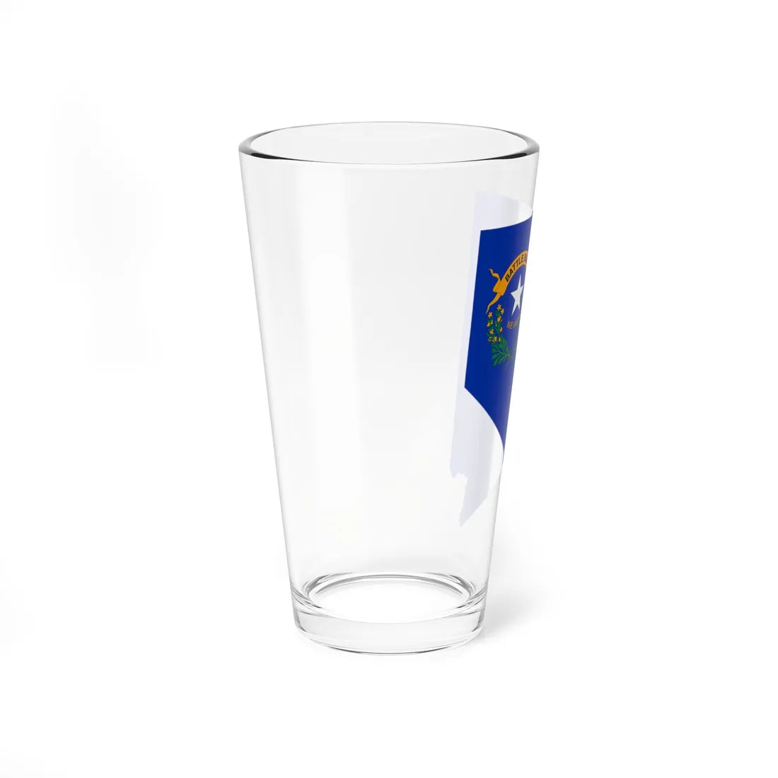 Flag-map of Nevada (United States) Pint Glass 16oz - Go Mug Yourself