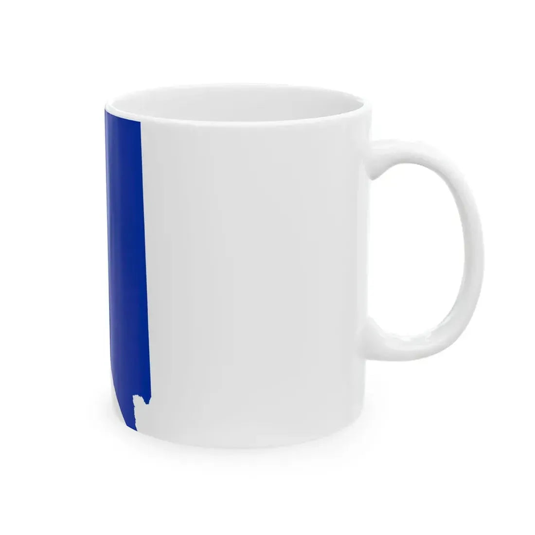 Flag-map of Nevada (United States) White Coffee Mug - Go Mug Yourself