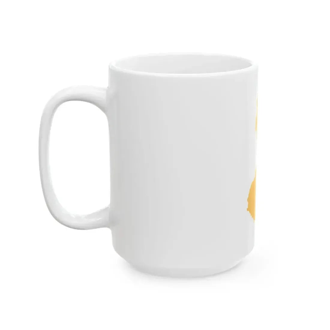 Flag-map of New Jersey (United States) White Coffee Mug - Go Mug Yourself
