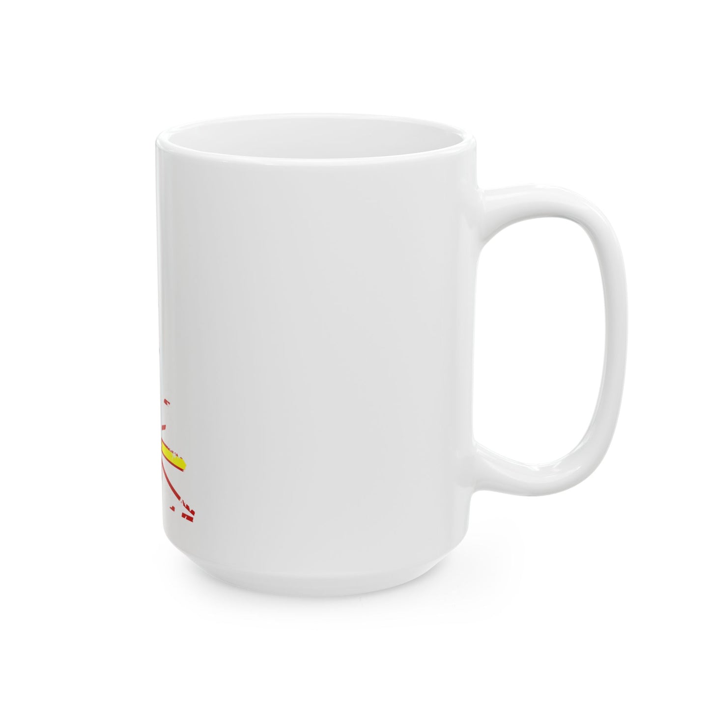 Flag-map of Newfoundland and Labrador (Canada) White Coffee Mug-Go Mug Yourself