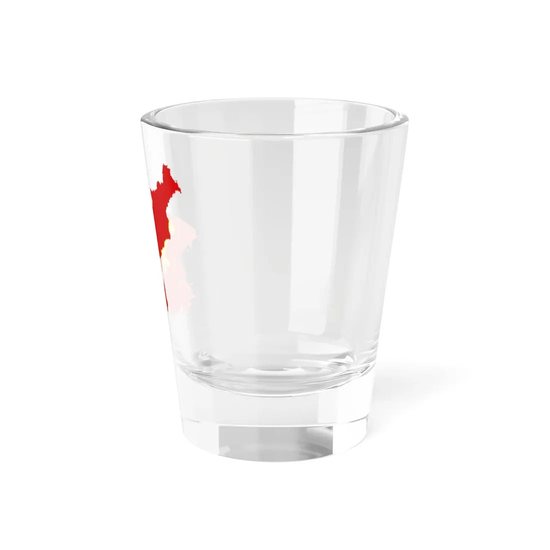 Flag-map of North Korea Workers Party of Korea (Korea) Shot Glass 1.5oz - Go Mug Yourself