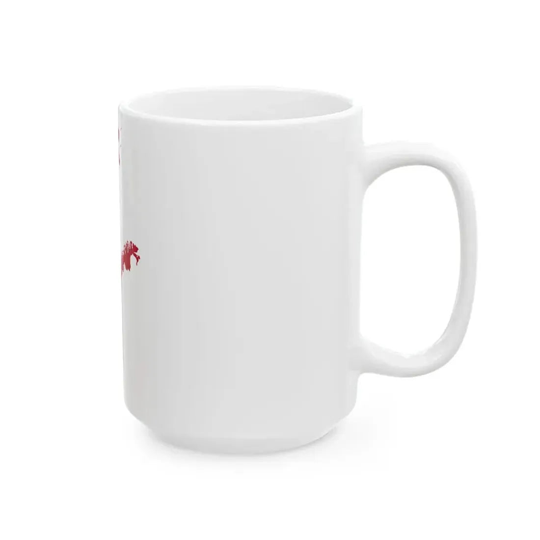 Flag-map of Norway (Norway) White Coffee Mug - Go Mug Yourself