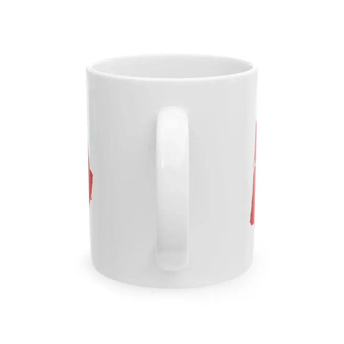 Flag-map of Occitania (France) White Coffee Mug - Go Mug Yourself