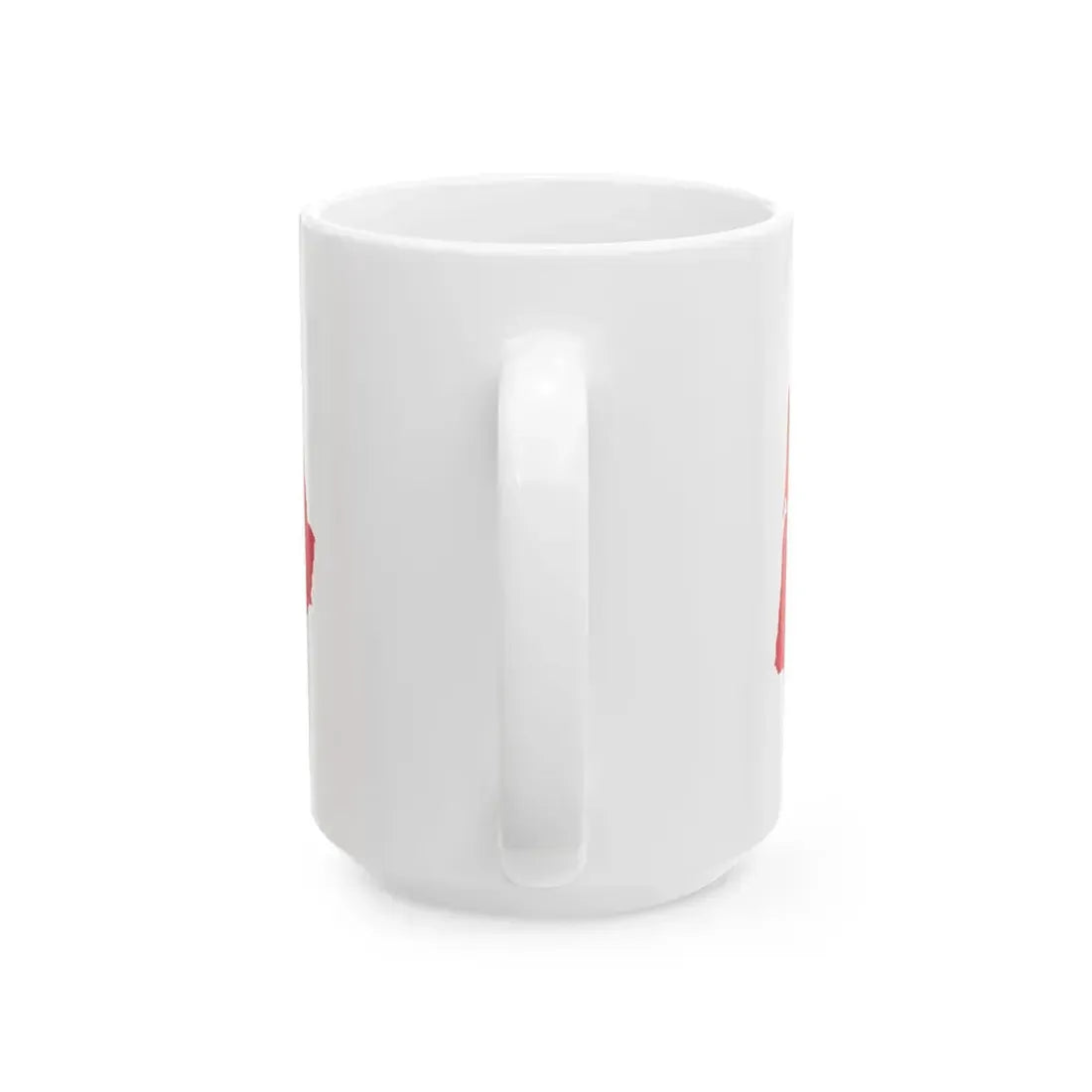 Flag-map of Occitania (France) White Coffee Mug - Go Mug Yourself
