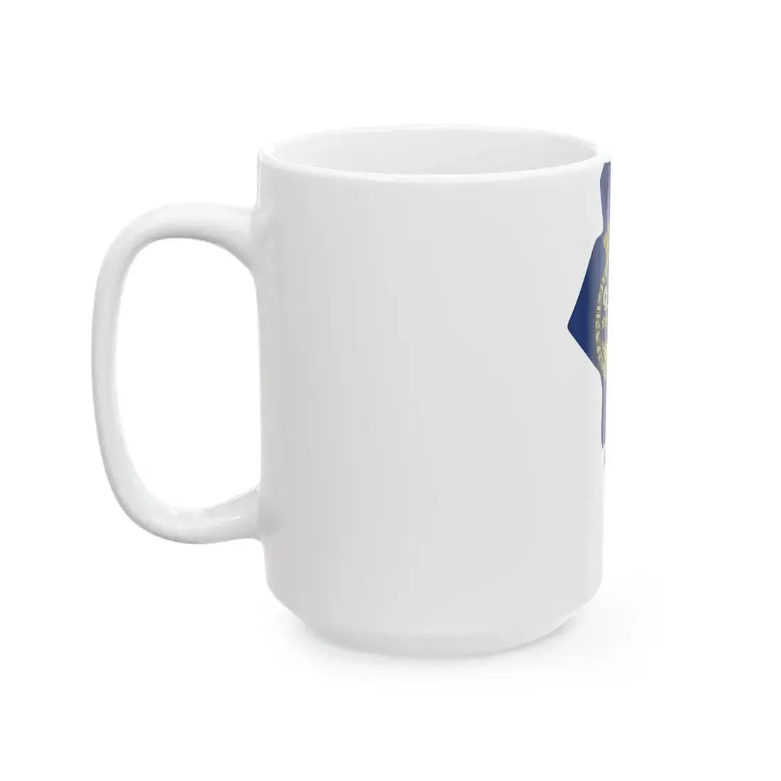Flag-map of Oslo (Norway) White Coffee Mug - Go Mug Yourself