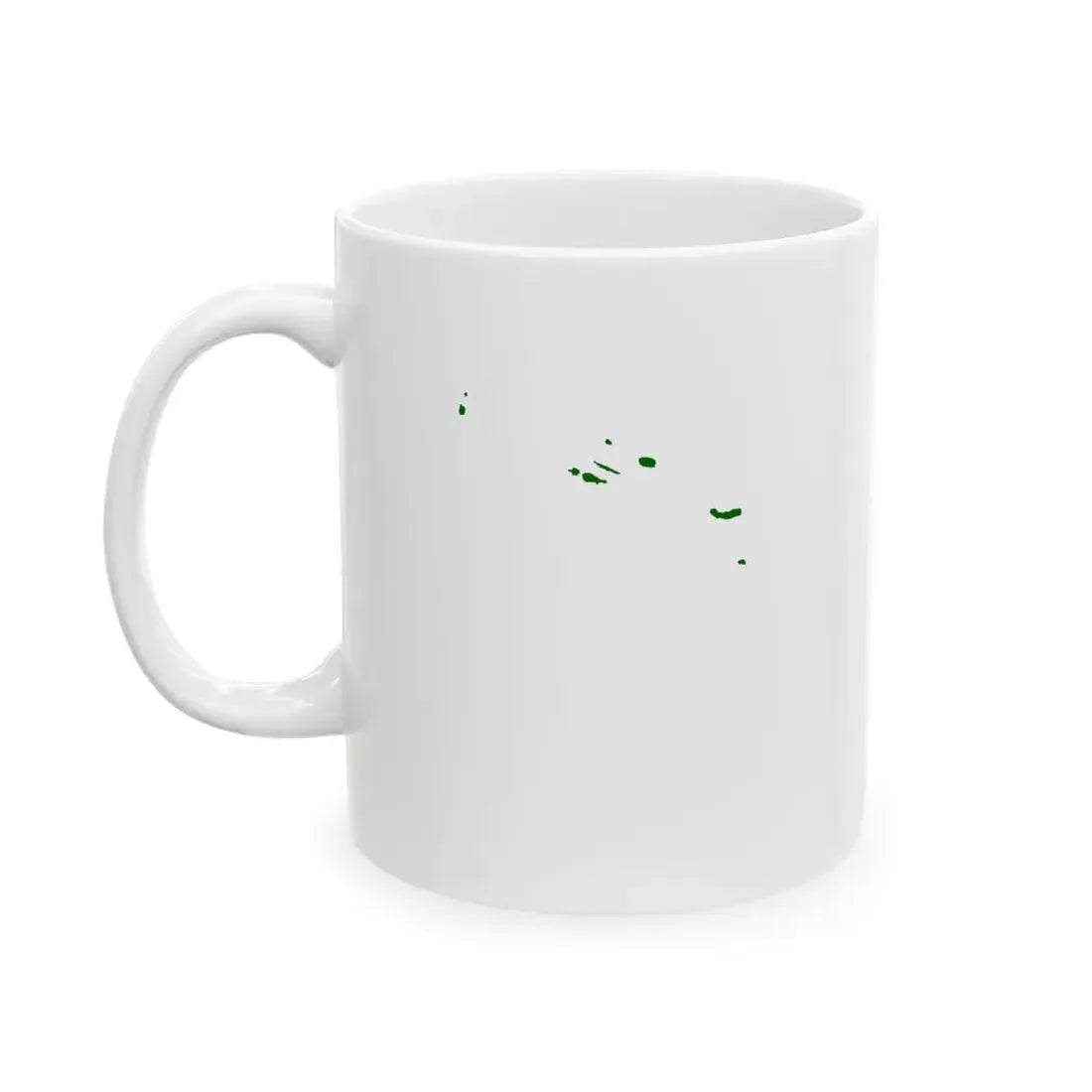 Flag-map of Portugal Azores Madeira (Portugal) White Coffee Mug - Go Mug Yourself