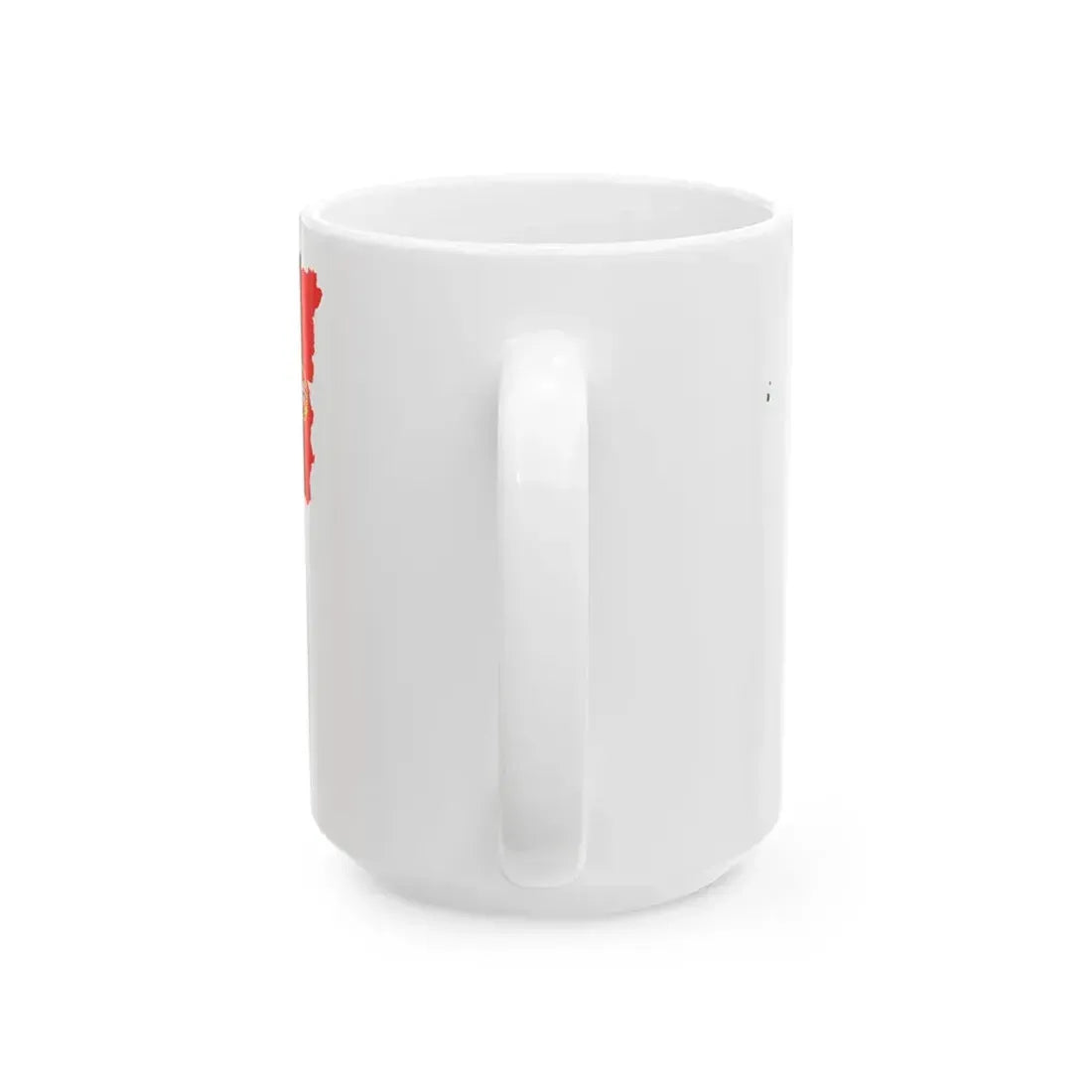 Flag-map of Portugal Azores Madeira (Portugal) White Coffee Mug - Go Mug Yourself