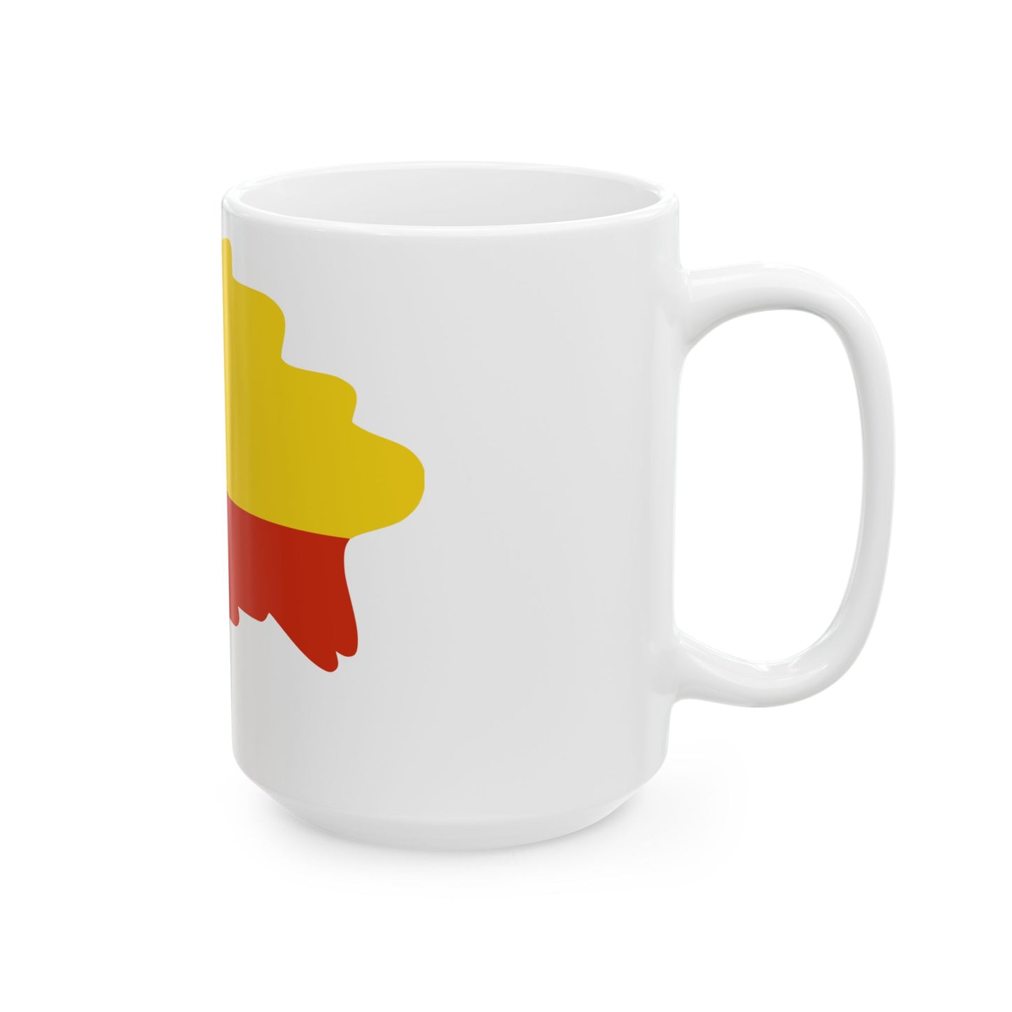 Flag-map of Prague (Czech Republic) White Coffee Mug-Go Mug Yourself