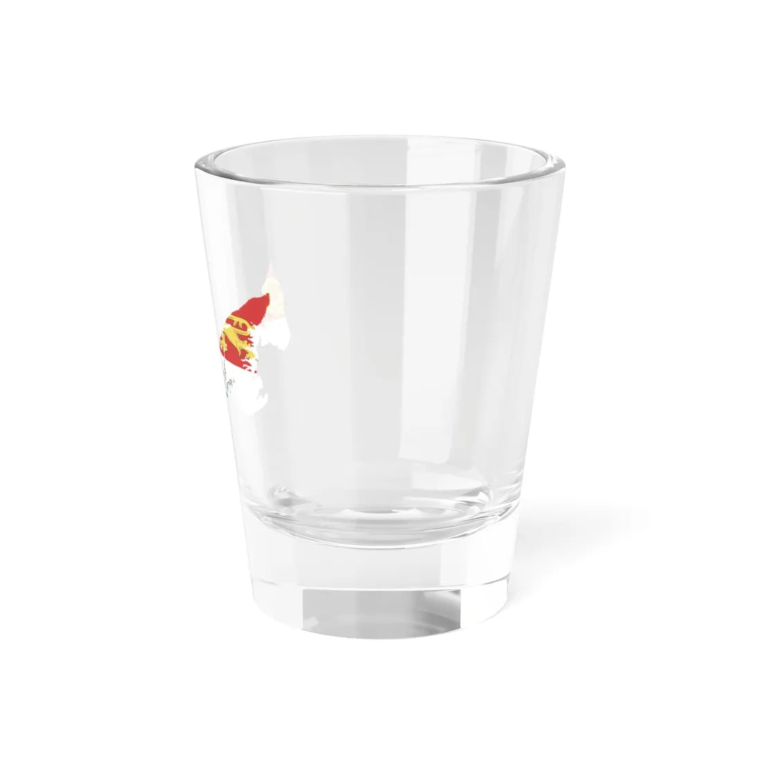 Flag-map of Prince Edward Island (Canada) Shot Glass 1.5oz - Go Mug Yourself