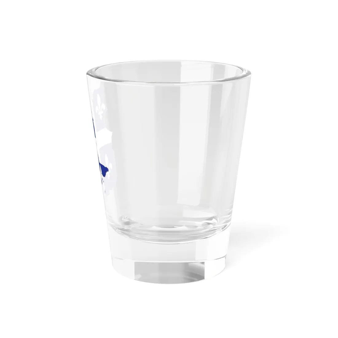 Flag-map of Quebec - original (Canada) Shot Glass 1.5oz - Go Mug Yourself
