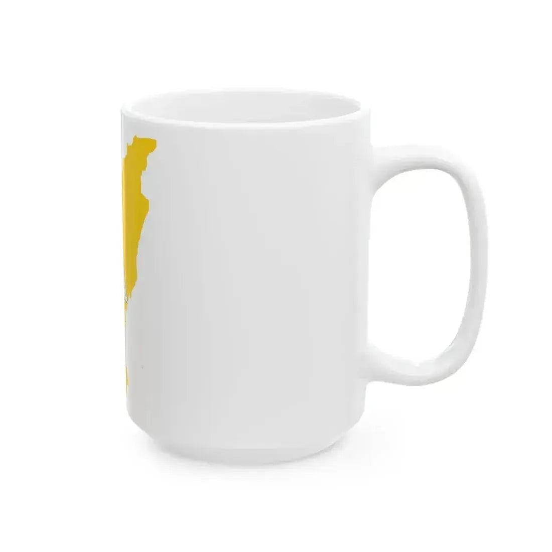 Flag map of Quezon City (Philippines) White Coffee Mug - Go Mug Yourself