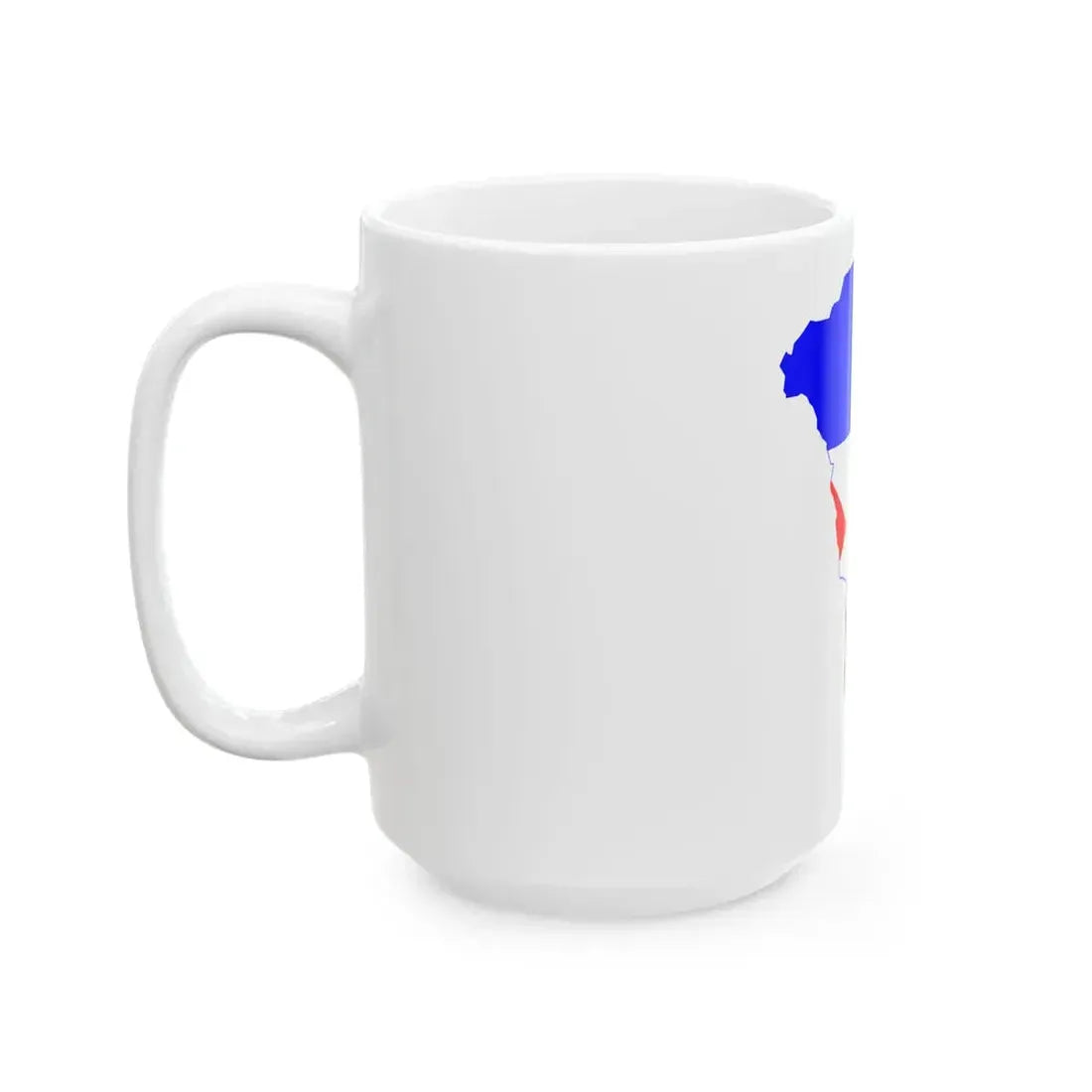 Flag-map of RAAS (Nicaragua) White Coffee Mug - Go Mug Yourself