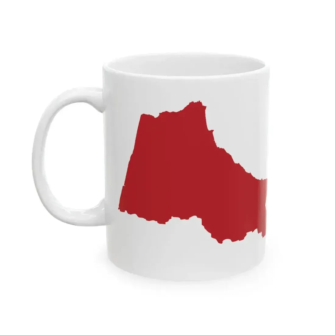 Flag map of Rif (Morocco) White Coffee Mug - Go Mug Yourself
