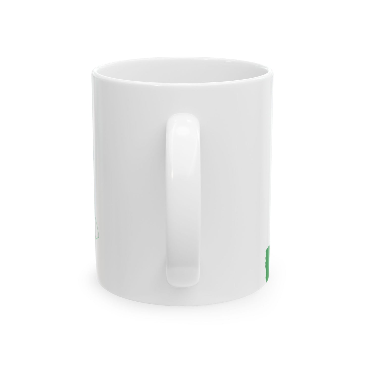Flag-map of Rio Negro Province (Argentina) White Coffee Mug-Go Mug Yourself