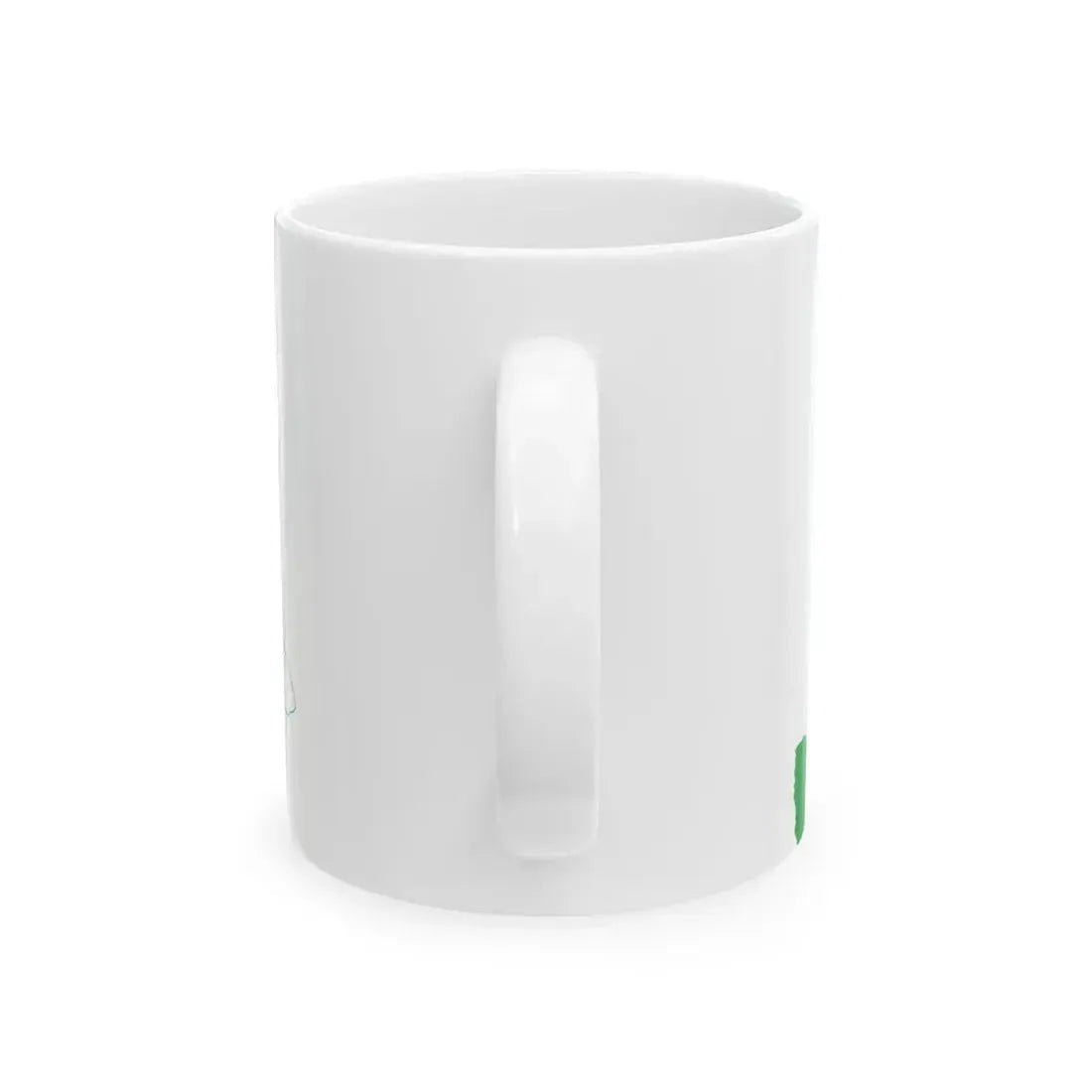 Flag-map of Rio Negro Province (Argentina) White Coffee Mug - Go Mug Yourself