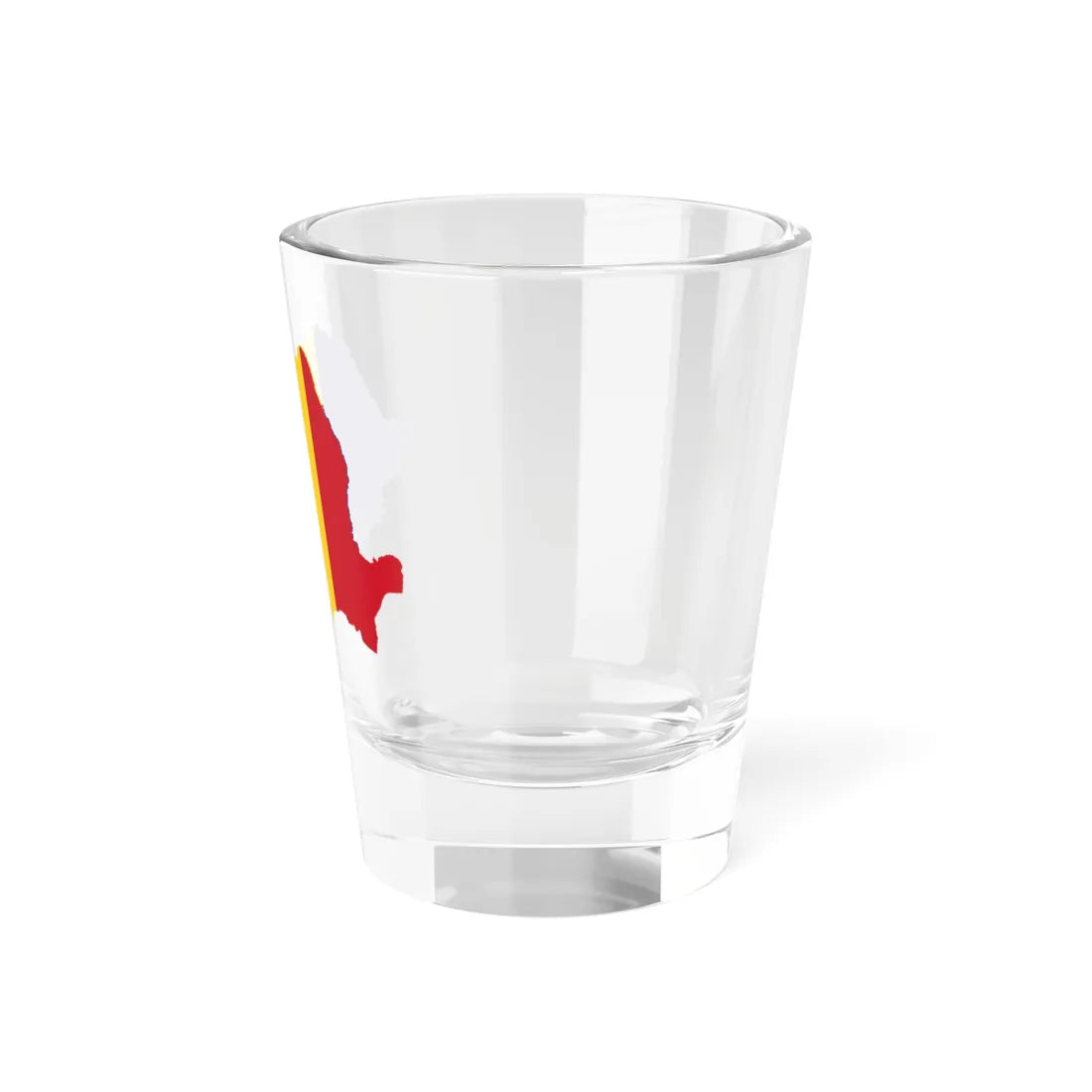 Flag-map of Romania (Oman) Shot Glass 1.5oz - Go Mug Yourself