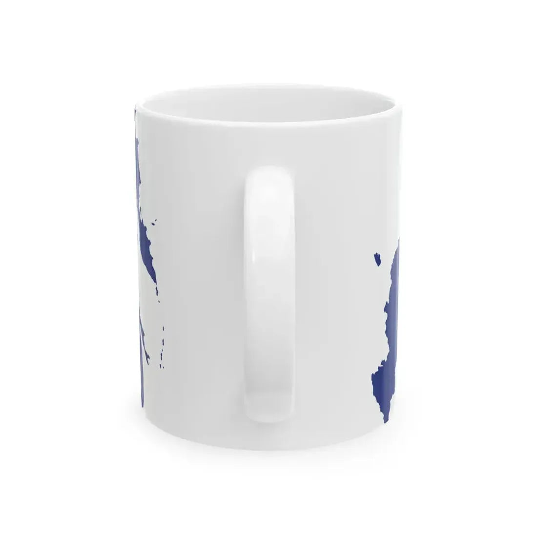 Flag-map of Russia CIS (Russia) White Coffee Mug - Go Mug Yourself