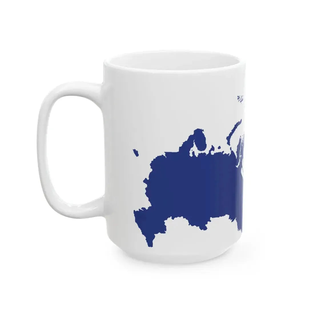 Flag-map of Russia CIS (Russia) White Coffee Mug - Go Mug Yourself