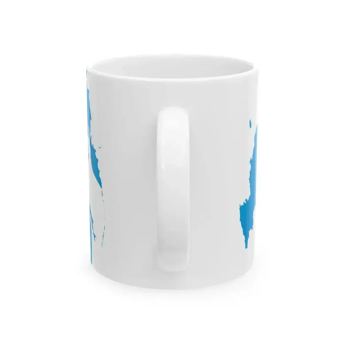 Flag map of Russia United Nations (Russia) White Coffee Mug - Go Mug Yourself