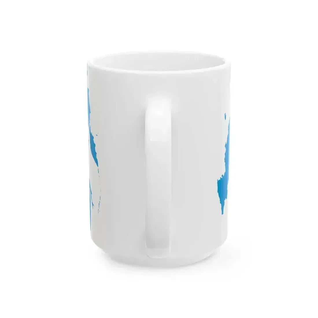 Flag map of Russia United Nations (Russia) White Coffee Mug - Go Mug Yourself