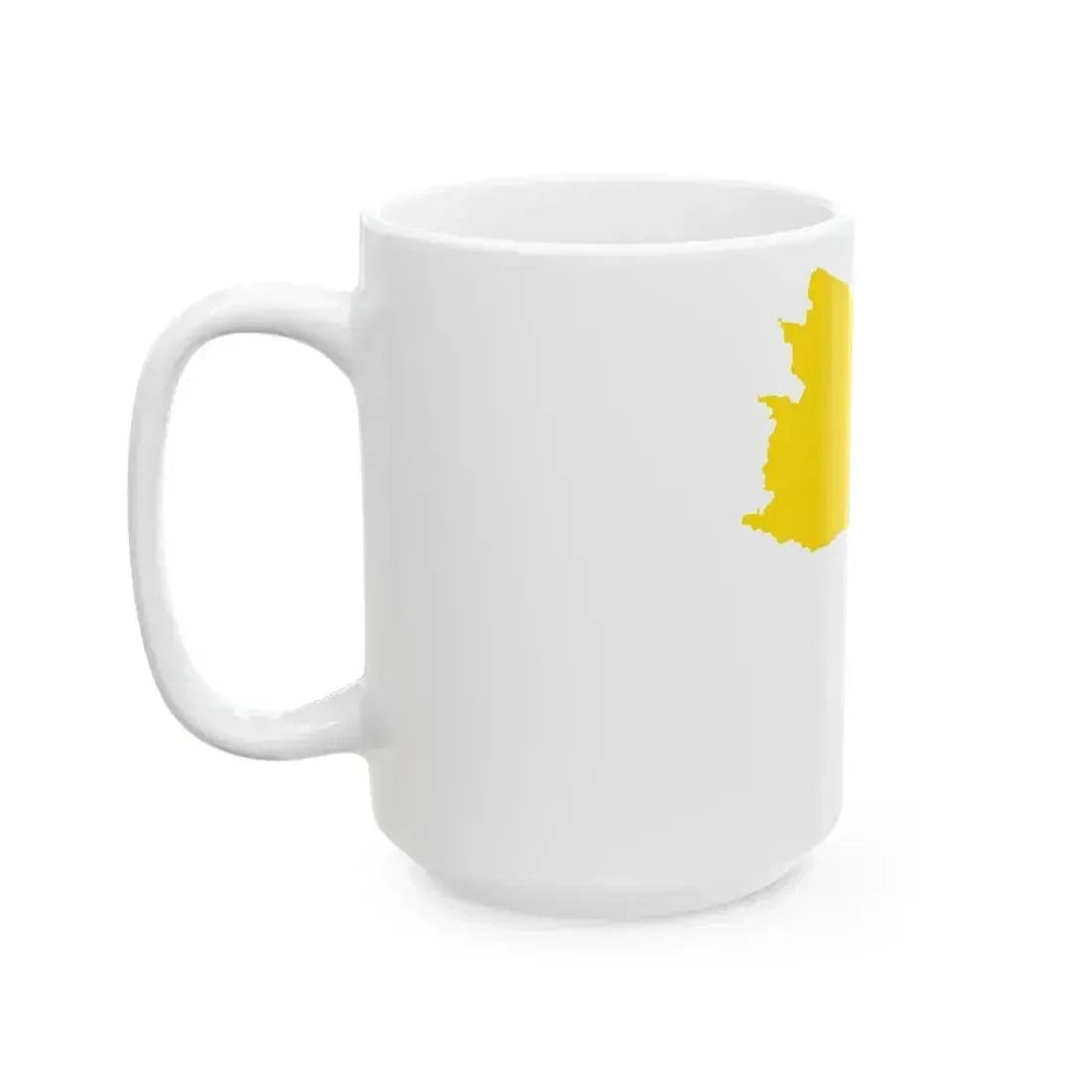 Flag map of Salento Variant (Italy) White Coffee Mug - Go Mug Yourself