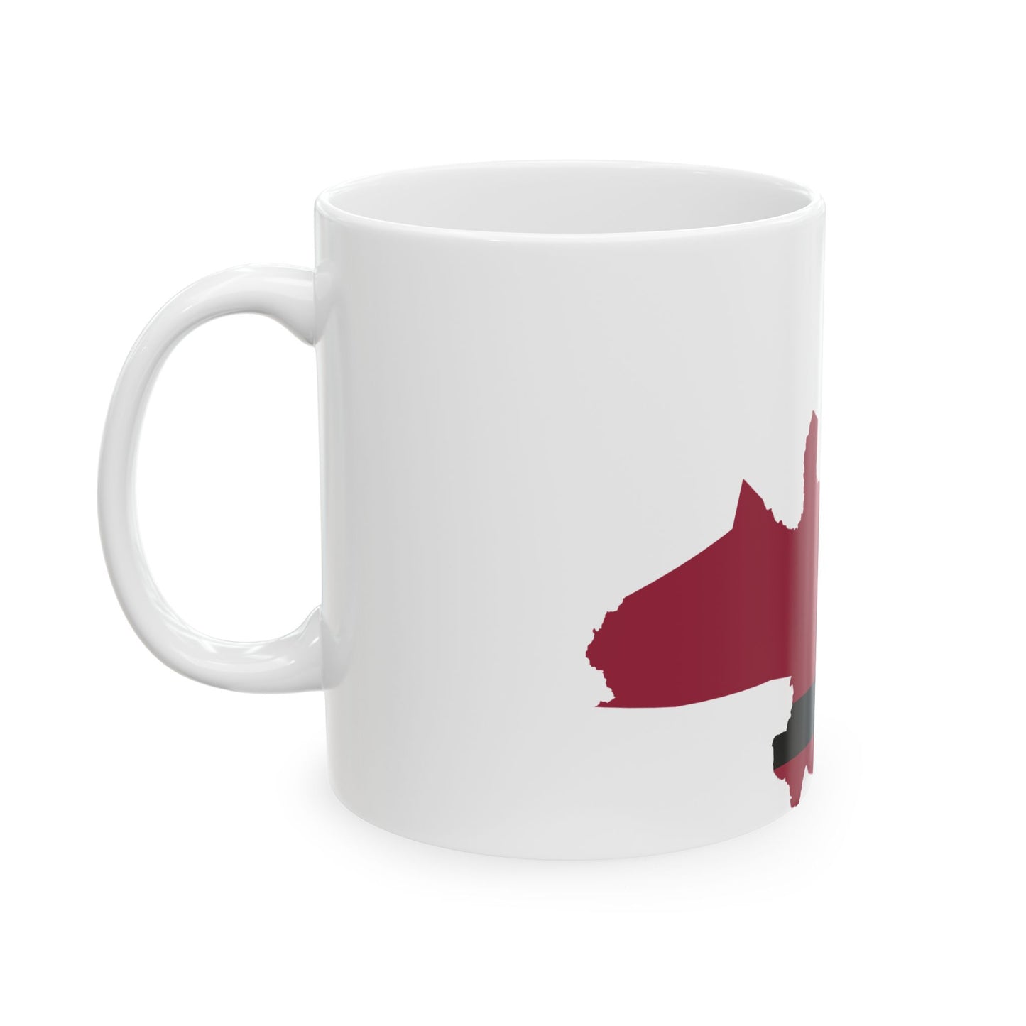 Flag-map of Salta Province (Argentina) White Coffee Mug-Go Mug Yourself