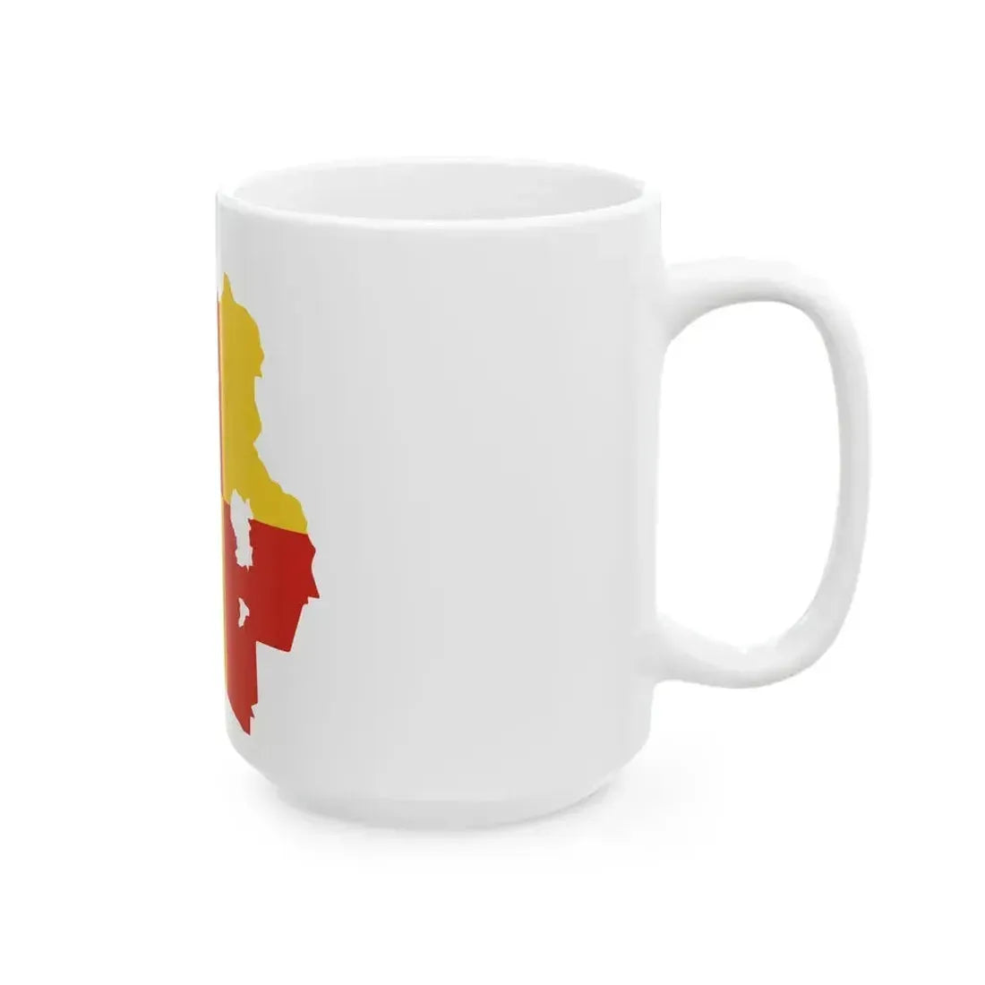 Flag map of Selangor (Malaysia) White Coffee Mug - Go Mug Yourself