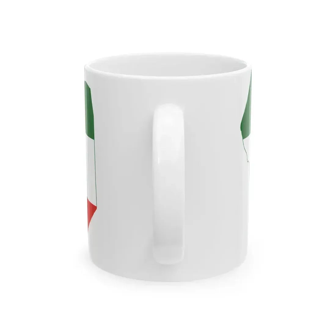 Flag-map of Somaliland (Mali) White Coffee Mug - Go Mug Yourself