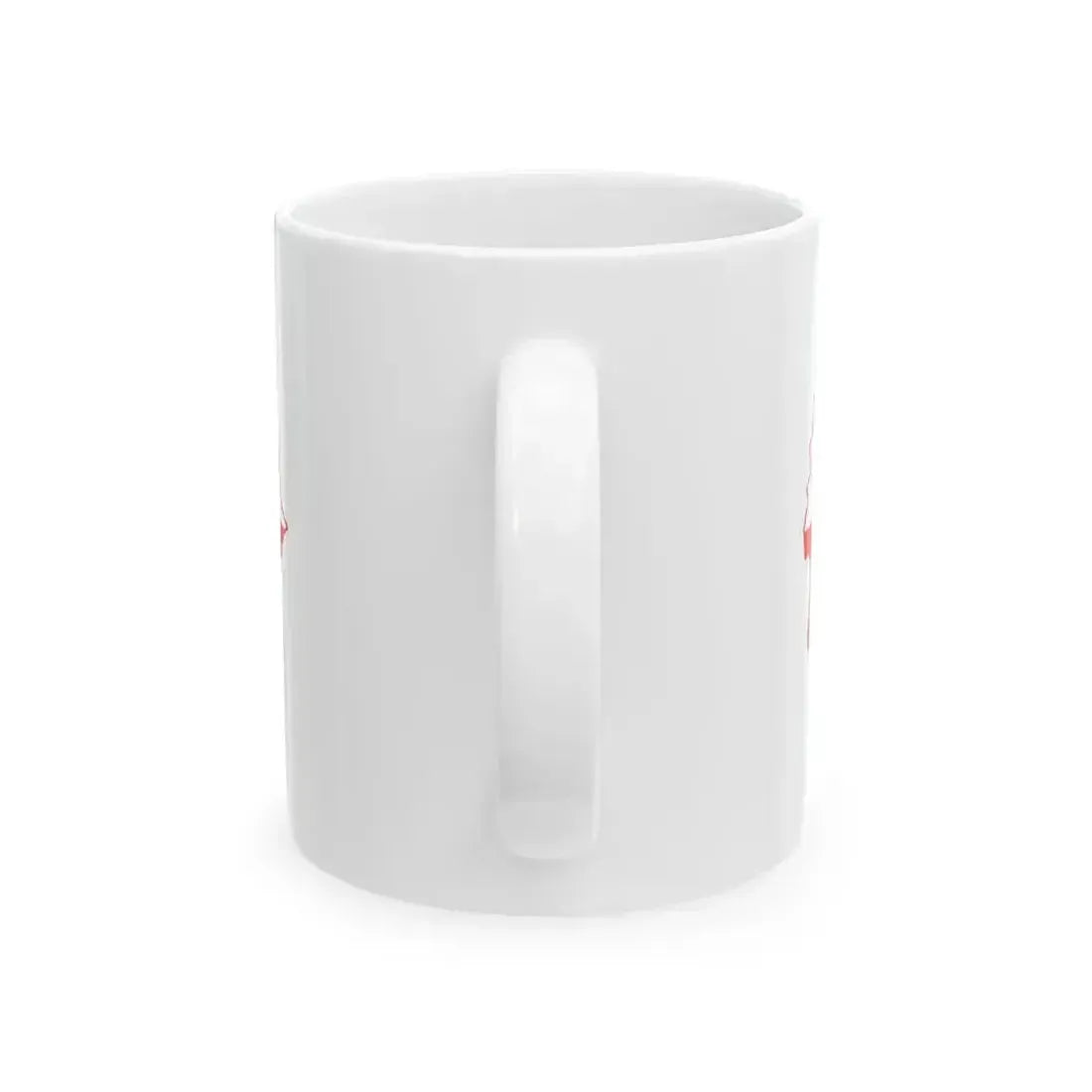 Flag map of South tyrol Autonomous Province of Bolzano (Italy) White Coffee Mug - Go Mug Yourself