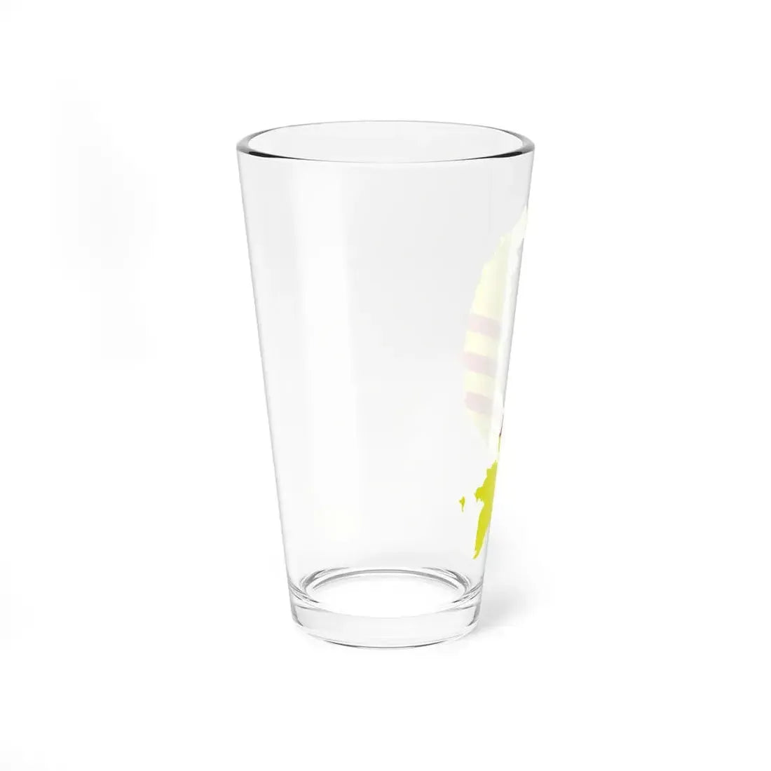 Flag-map of South Vietnam (Vietnam) Pint Glass 16oz - Go Mug Yourself
