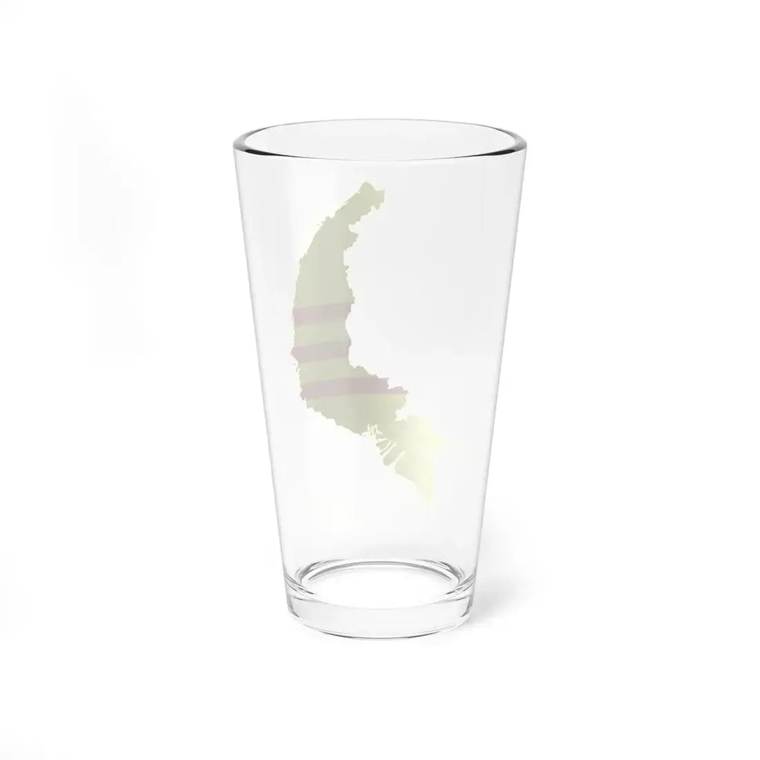 Flag-map of South Vietnam (Vietnam) Pint Glass 16oz - Go Mug Yourself