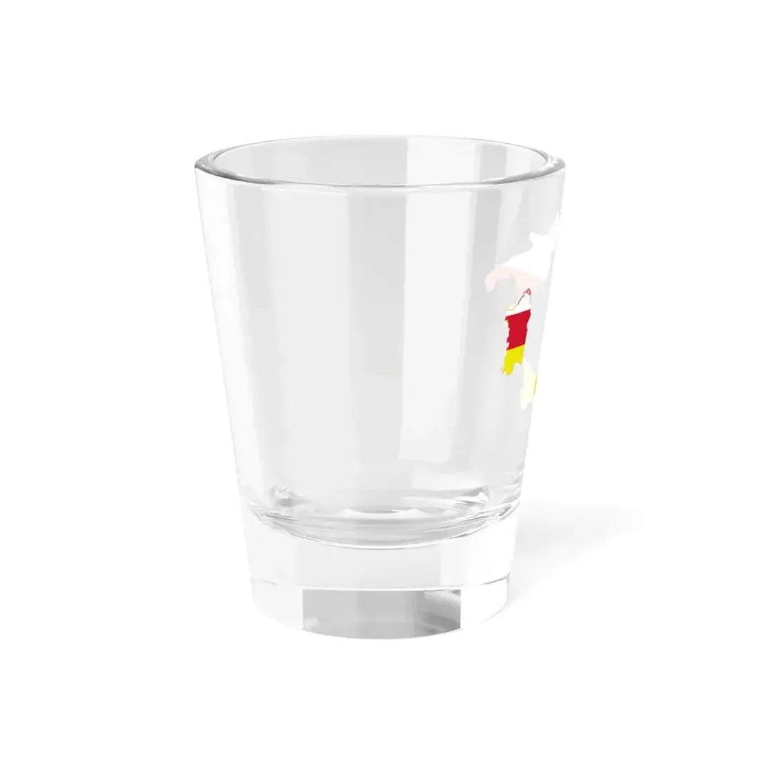 Flag map of Southern Italy (Italy) Shot Glass 1.5oz - Go Mug Yourself