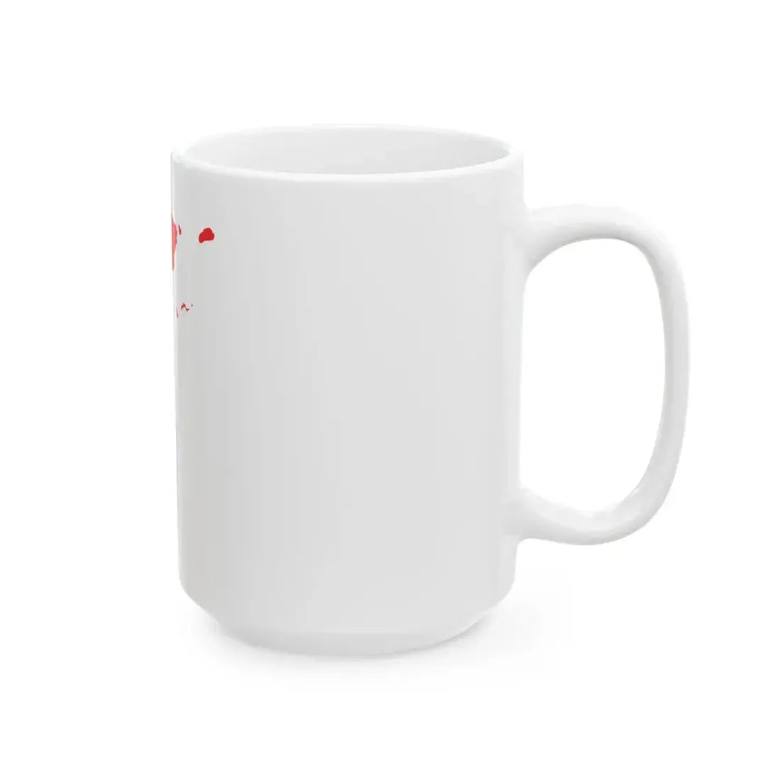 Flag-map of Svalbard (Norway) White Coffee Mug - Go Mug Yourself
