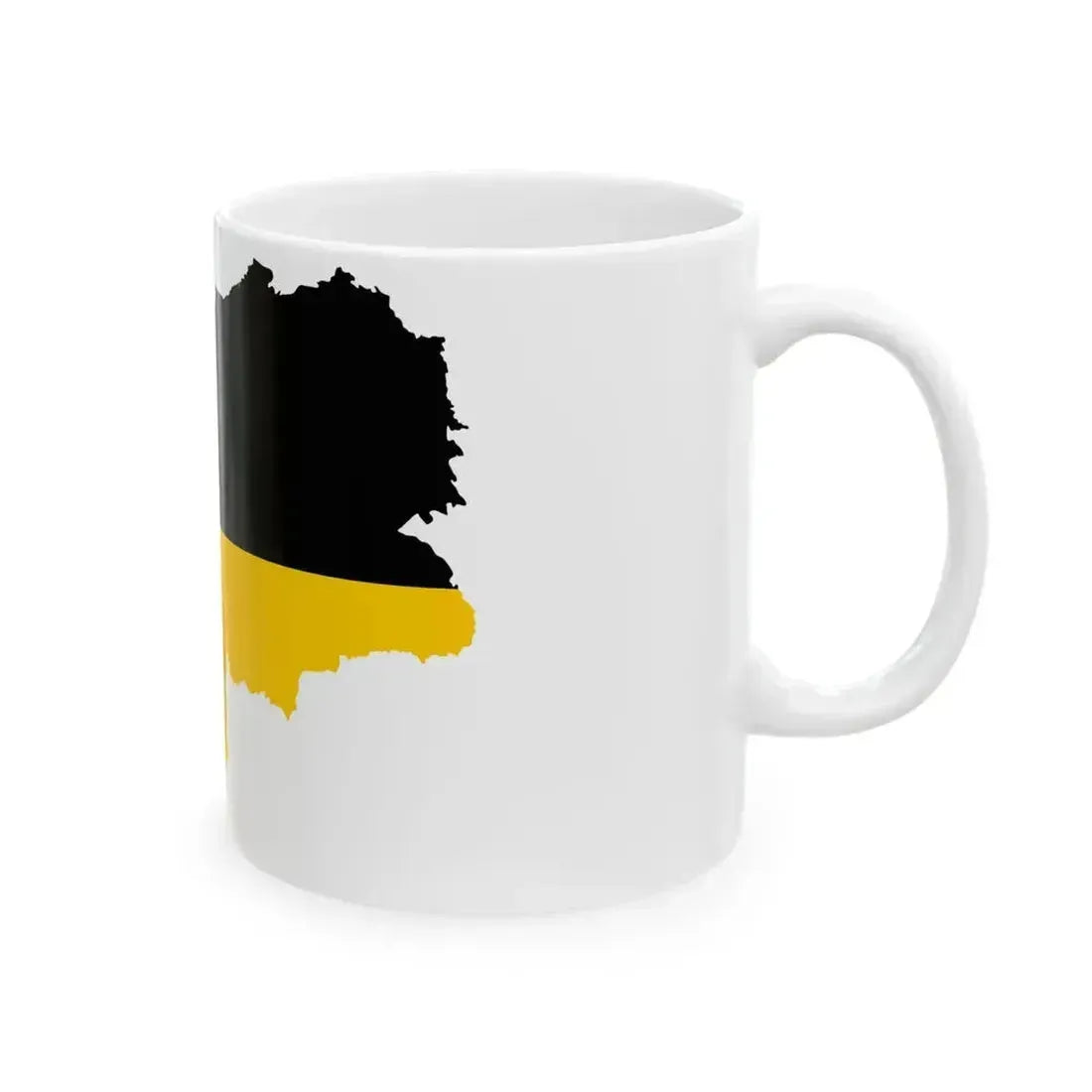 Flag map of the Austro-Hungarian Empire habsburg flag (Hungary) White Coffee Mug - Go Mug Yourself