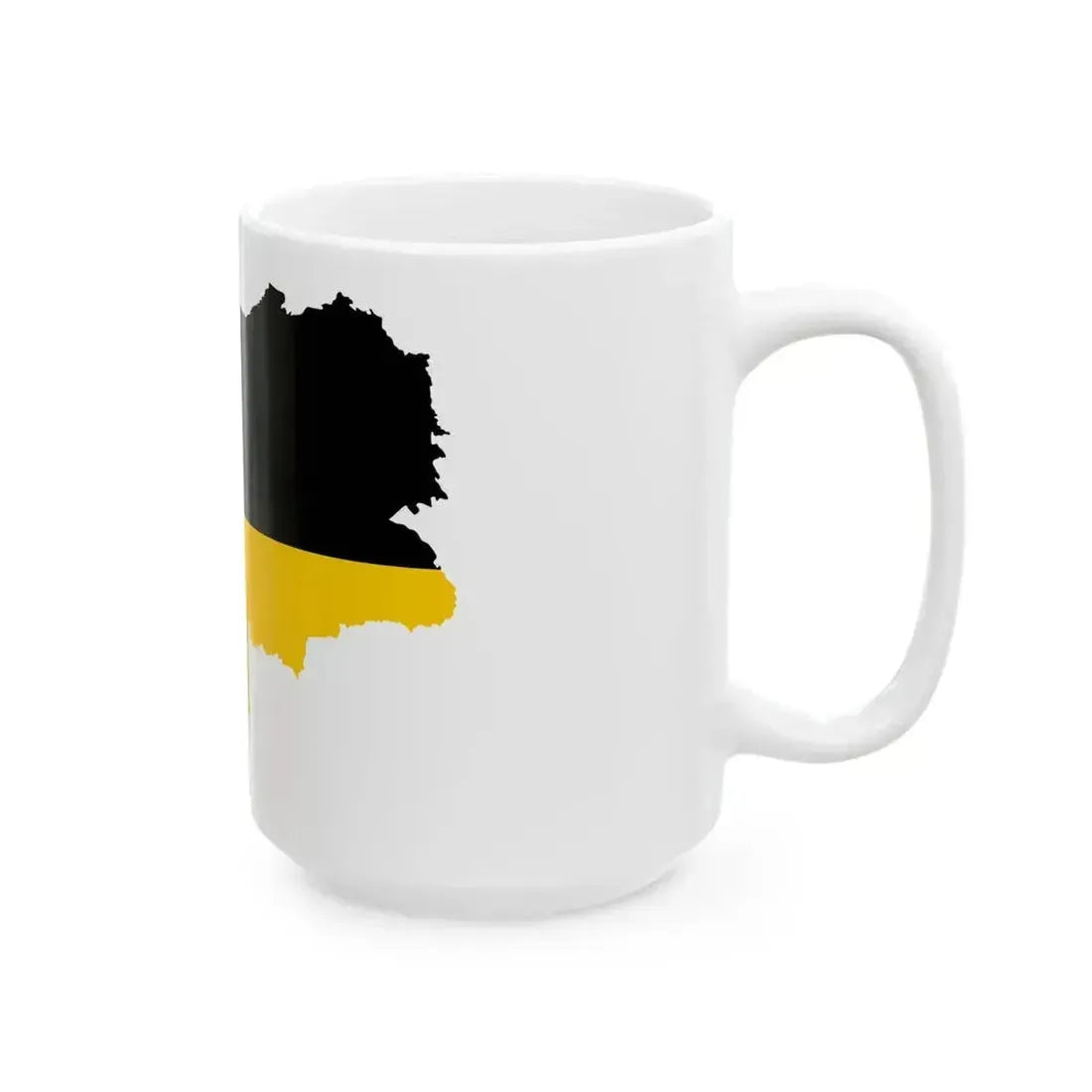 Flag map of the Austro-Hungarian Empire habsburg flag (Hungary) White Coffee Mug - Go Mug Yourself