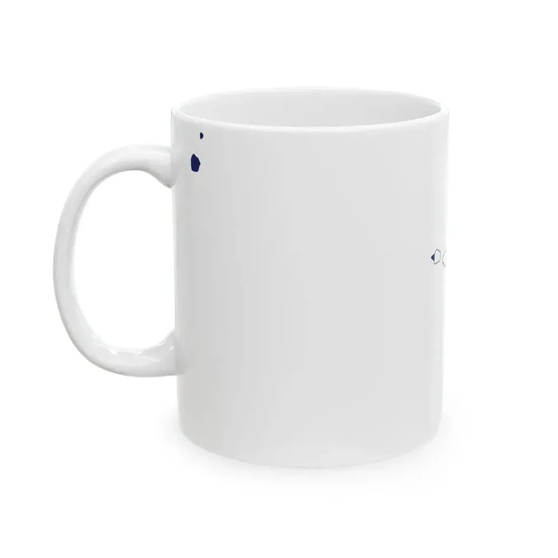 Flag-map of the Azores (Portugal) White Coffee Mug - Go Mug Yourself
