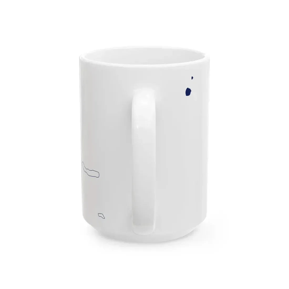 Flag-map of the Azores (Portugal) White Coffee Mug - Go Mug Yourself
