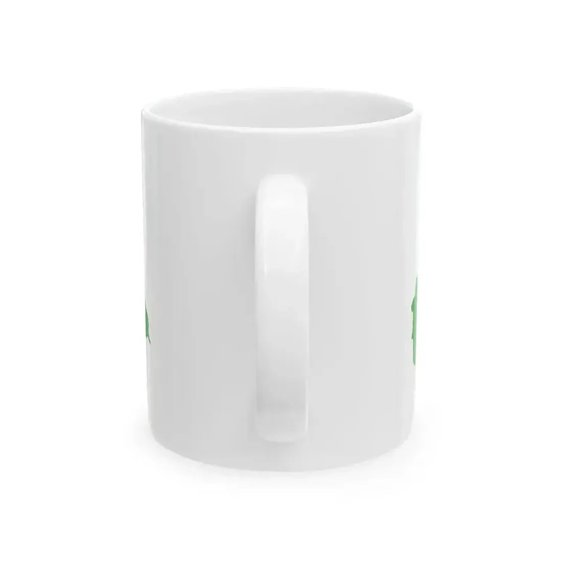 Flag map of the Central African Republic (Central African Republic) White Coffee Mug - Go Mug Yourself