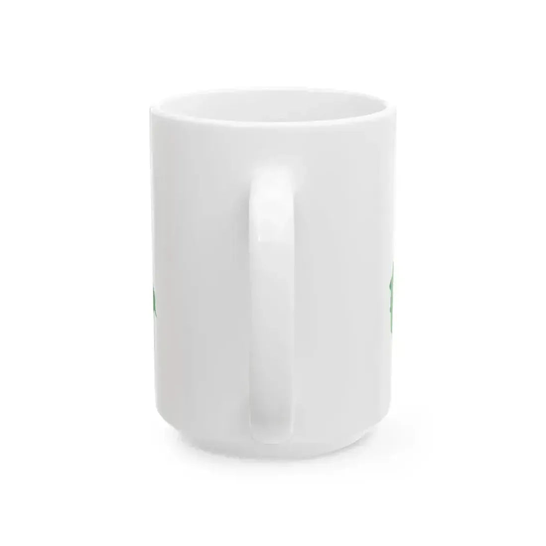 Flag map of the Central African Republic (Central African Republic) White Coffee Mug - Go Mug Yourself