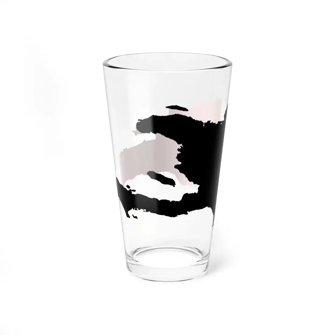 Flag map of the first Empire of Haiti (Haiti) Pint Glass 16oz - Go Mug Yourself