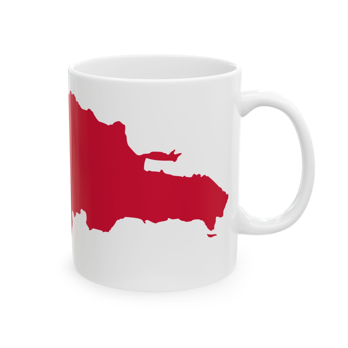 Flag map of the first Empire of Haiti (Haiti) White Coffee Mug-Go Mug Yourself