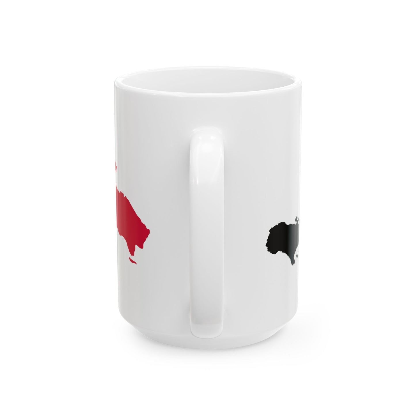 Flag map of the first Empire of Haiti (Haiti) White Coffee Mug-Go Mug Yourself