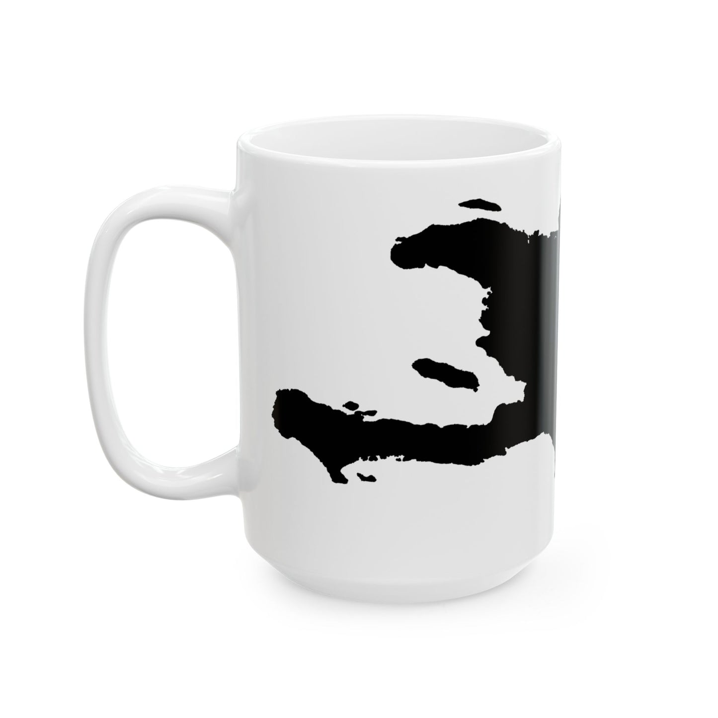 Flag map of the first Empire of Haiti (Haiti) White Coffee Mug-Go Mug Yourself