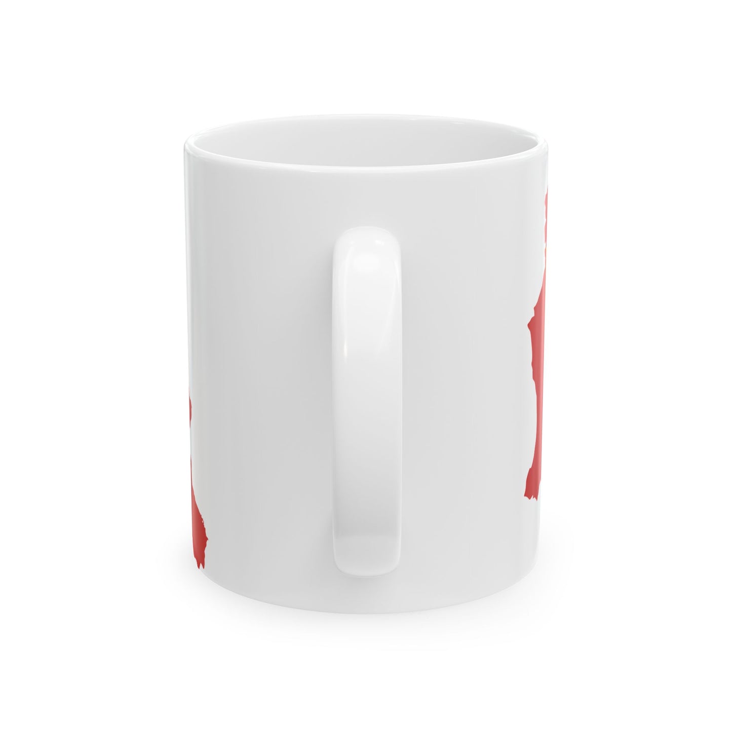 Flag map of the Georgian SSR 1921-1931 (Georgia) White Coffee Mug-Go Mug Yourself